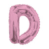 14S-D3 Globo de letra D color rosa