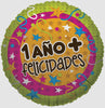 18D-0224 Globo metálico de cumpleaños