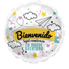 18D-8109 Globo metálico de bienvenida
