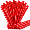 VARA POPOTE ROJO de 45CM paquete con 50