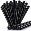 VARA POPOTE NEGRO de 45cm paquete con 50