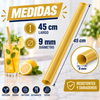 VARA POPOTE DORADO de 45CM paquete con 50