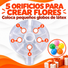 50 Porta Globo mediano para globo de 9" (50 copa y 50 vara) con gancho