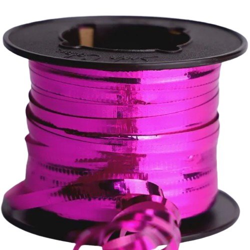 hilo curly 200 mts Rosa Fucsia