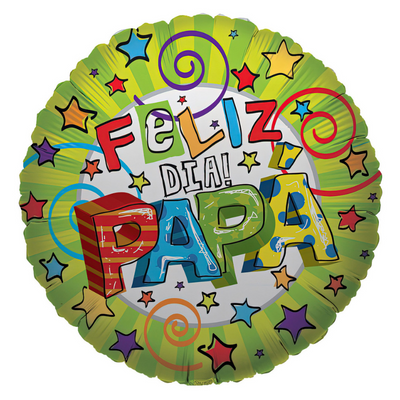 18D-4103 Globo metálico de papá
