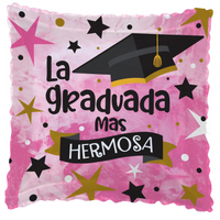 18D-1143 Globo metálico de graduación