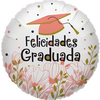 18D-1130 Globo metálico de graduacion