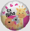 18D-6503 Globo metálico de bebes