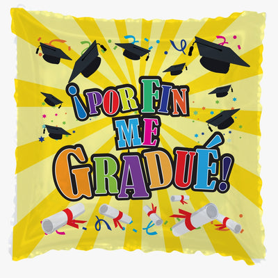 18D-1033 Globo metálico de graduación