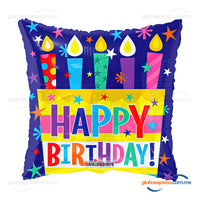 18D-0011 Globo metálico de cumpleaños