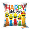 18D-0018 Globo metálico de cumpleaños