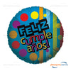 18D-0231 Globo metálico de cumpleaños