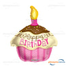 18D-0612 Globo metálico de cumpleaños