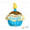 18D-0613 Globo metálico de cumpleaños