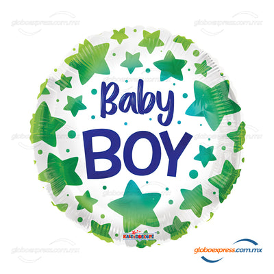 18D-6203 Globo metálico de bebes