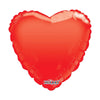 18S-0081 Globo de corazon color rojo jelly bean