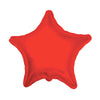 22S-0001 Globo de estrella color rojo