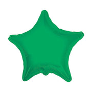 22S-0009 Globo de estrella color verde esmeralda