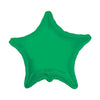 9S-0009 Globo de estrella color verde bandera