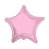 22S-0012 Globo de estrella color rosa bebe